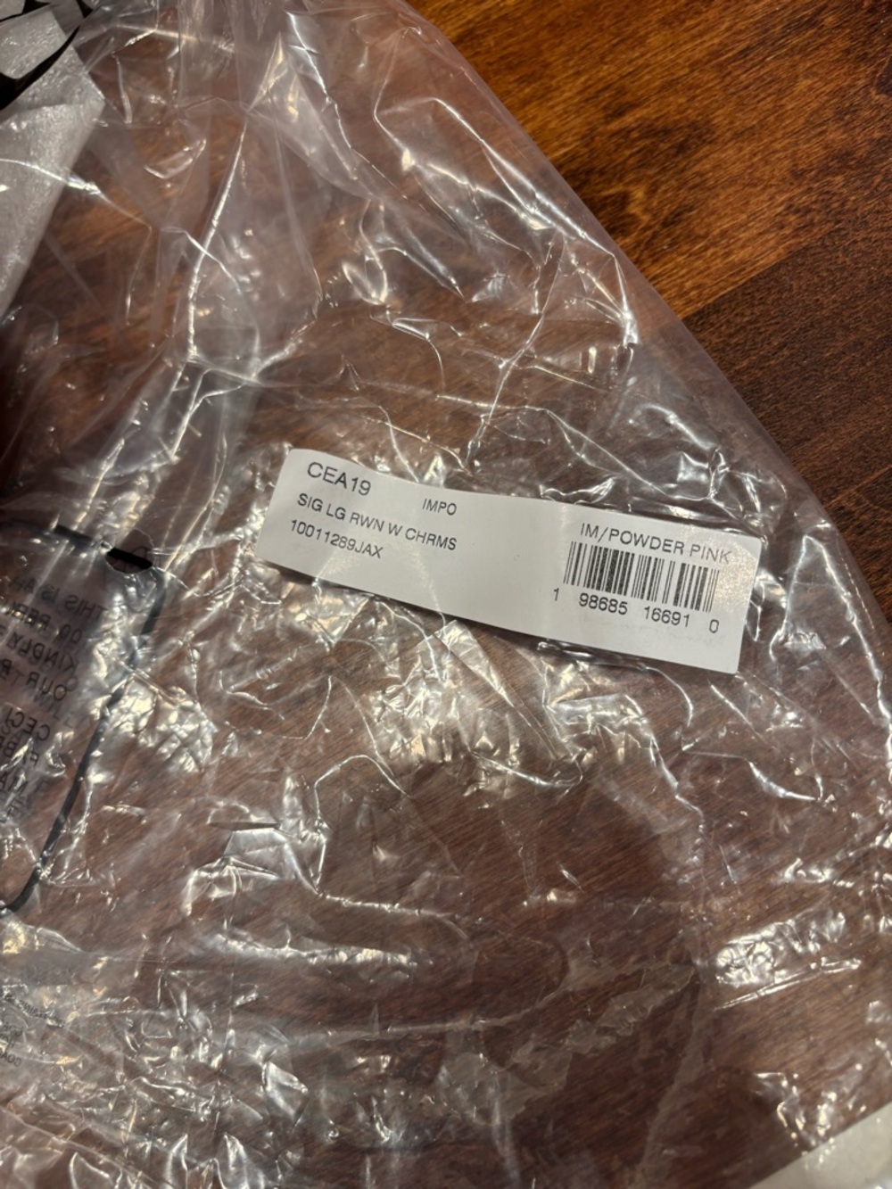 COACH Pink Leather Satchel with Tan Trim & Floral Charm - Picture 4 of 5